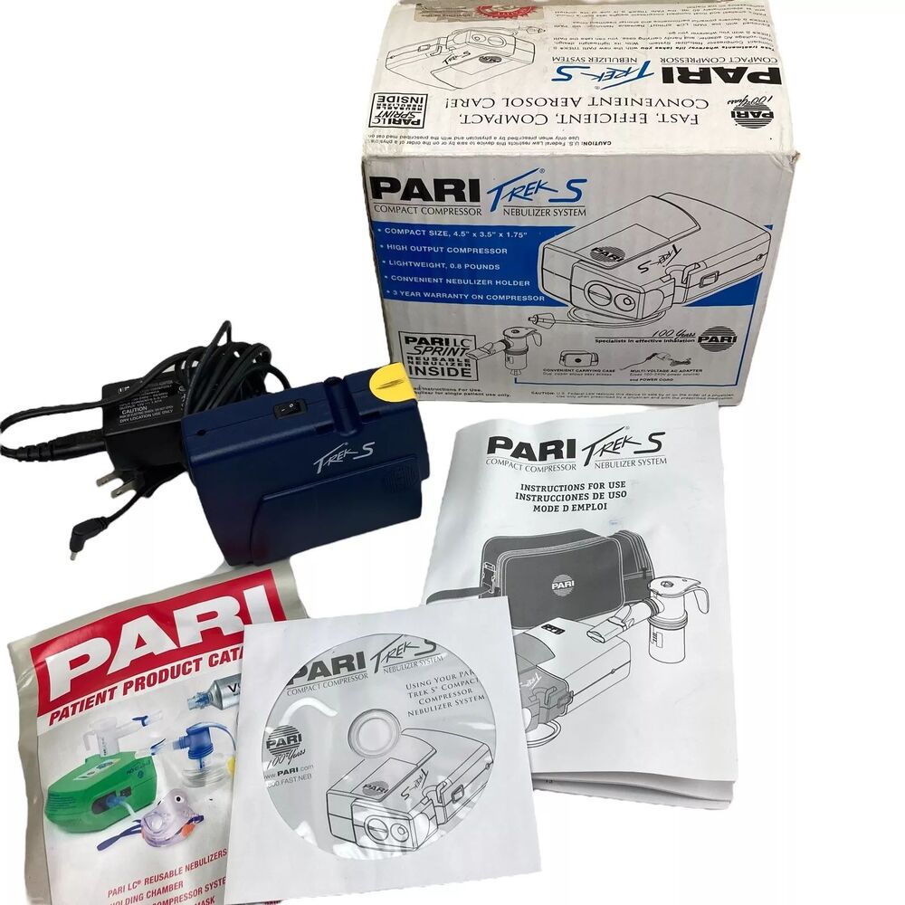 PARI TREK S Compressor Assy with Case & Power Cord Model #47B1000